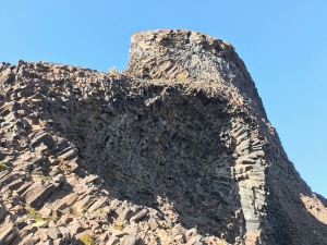 Unusual rock formations at Hljóðaklettar
