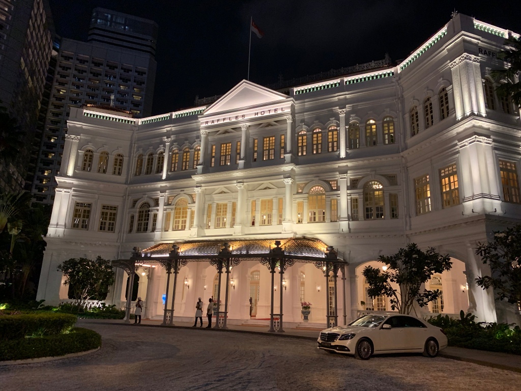 Raffles Hotel in Singapore